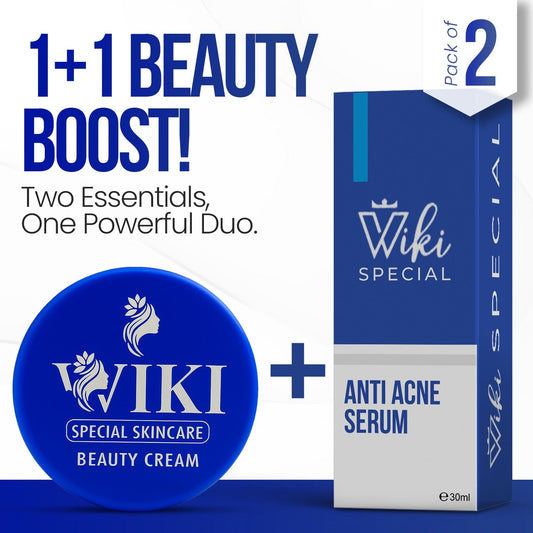 Wiki Special  (Serum + Cream  , Pack of 2)